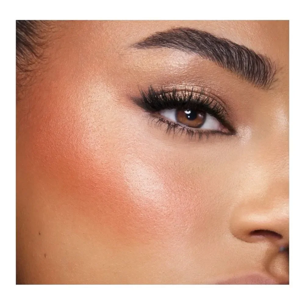 Charlotte Tilbury Blush & Glow Glide Palette with Pink Precision Brush Tan/Dore